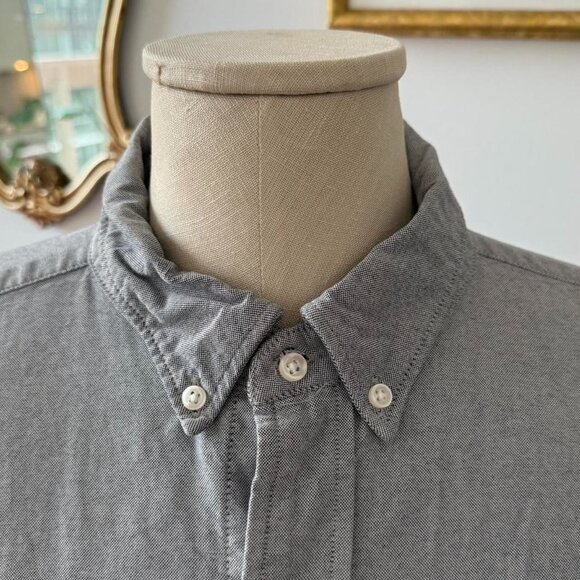 American Apparel Grey Painter’s Shirt - Picture 3 of 6